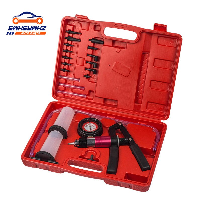 Hand Held Vacuüm Druk Pomp Tester Remvloeistof Bleeder Bloeden Kit