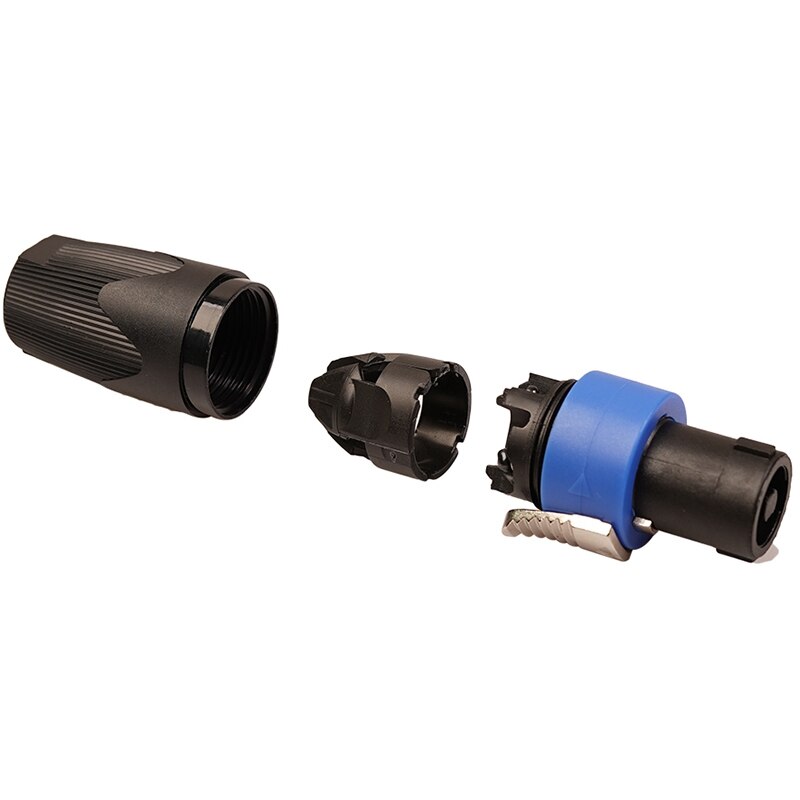 10Pcs 4 Pin Speaker Power Amplifier Connector NL4FC 4 Pole 4 Cores Male Plug o Loudspeaker AC Power Plug Connector