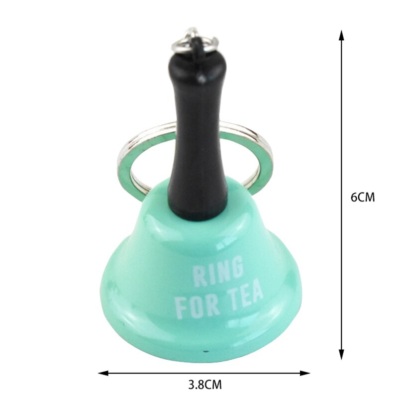Pet Training Handheld Bell With Keychain ABS Call Ringing For Potty Alarm Service Dinner Bell Copper Metal Jingle Bells 1