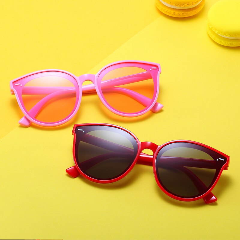 Brand Kids Vissen Zonnebril Grils Mooie Baby Vissen Zonnebril Kinderen Bril Zonnebril Voor Jongens Gafas De Sol UV400
