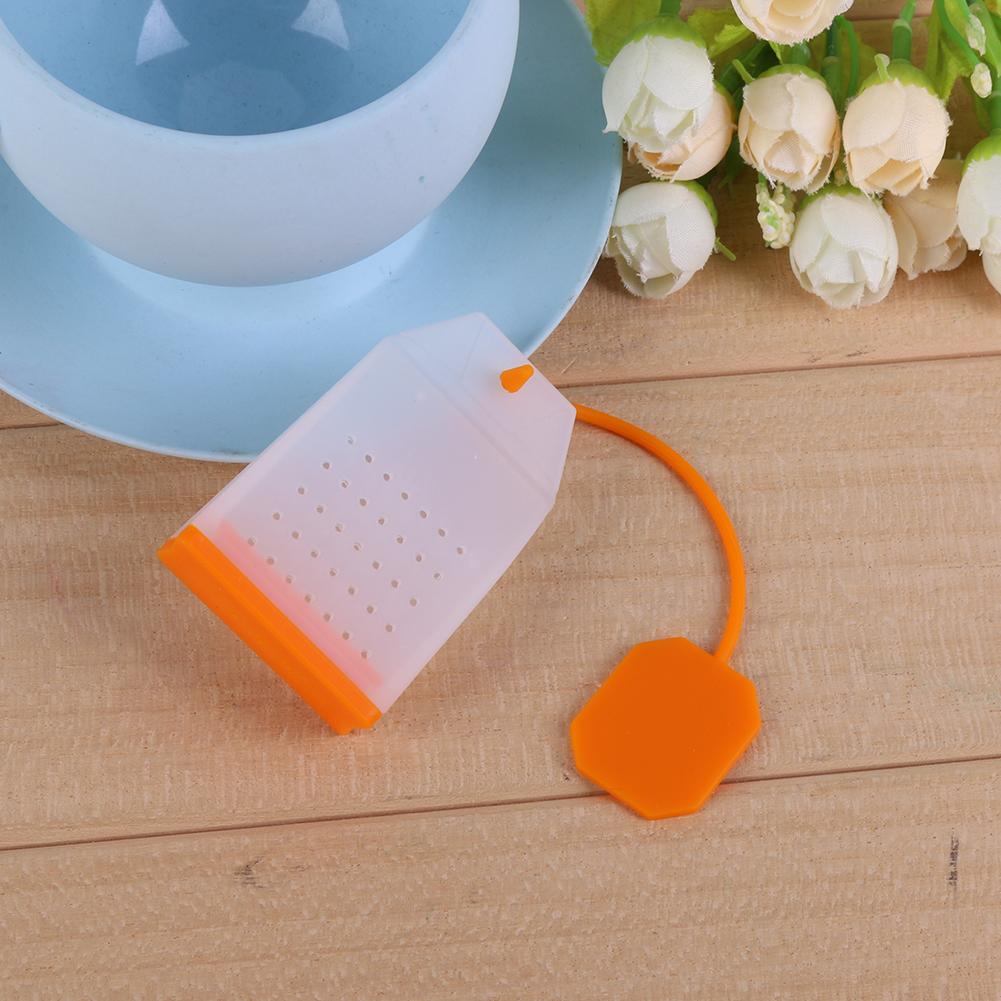 Silicone Bag Style Tea Leaf Strainer Infuser Teacup Teapot Filter Diffuser