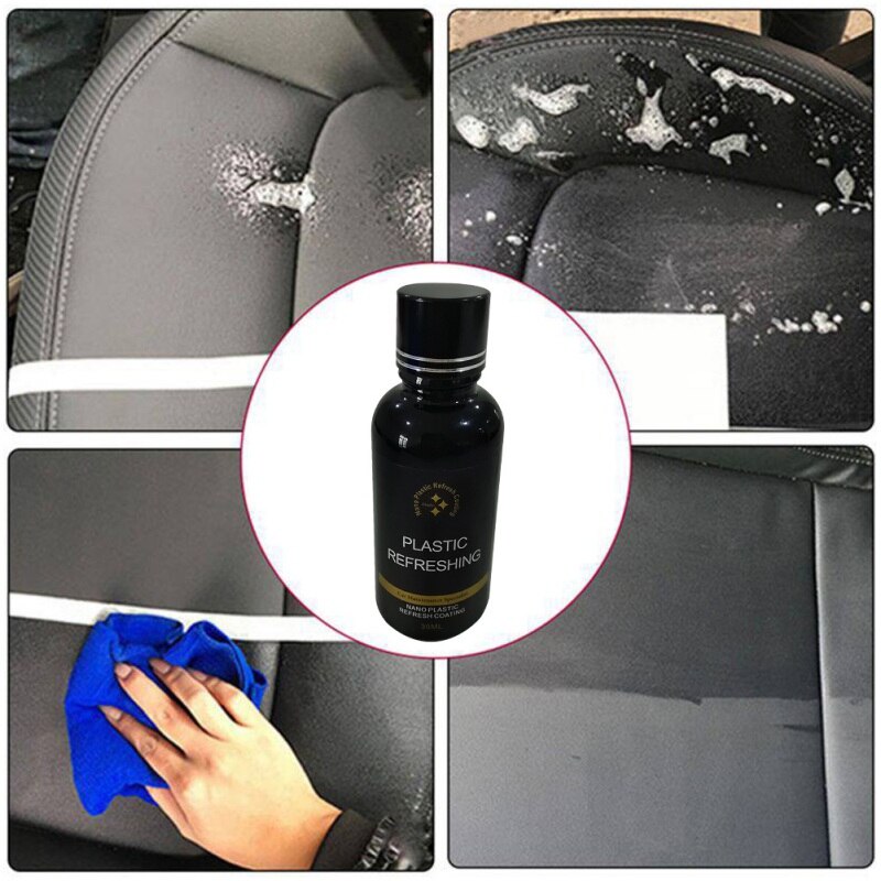Bal Car Interior Leather Coating Agent Brightening Scratch Resistant Super Water-Skid Renovation Leather Care