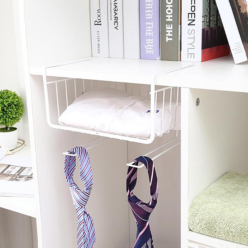 Estante colgante para armario, soporte para cesta, organizador de cocina, hogar, oficina, florero, decoración