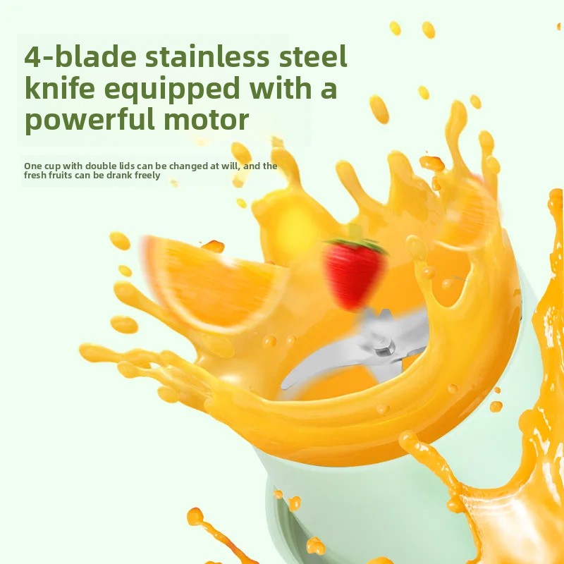 Automatisk hemmabruk juicepress kopp tonton kopp populär internet röd paus väggmaskin multifunktionell plastkroppsjuicemaskin