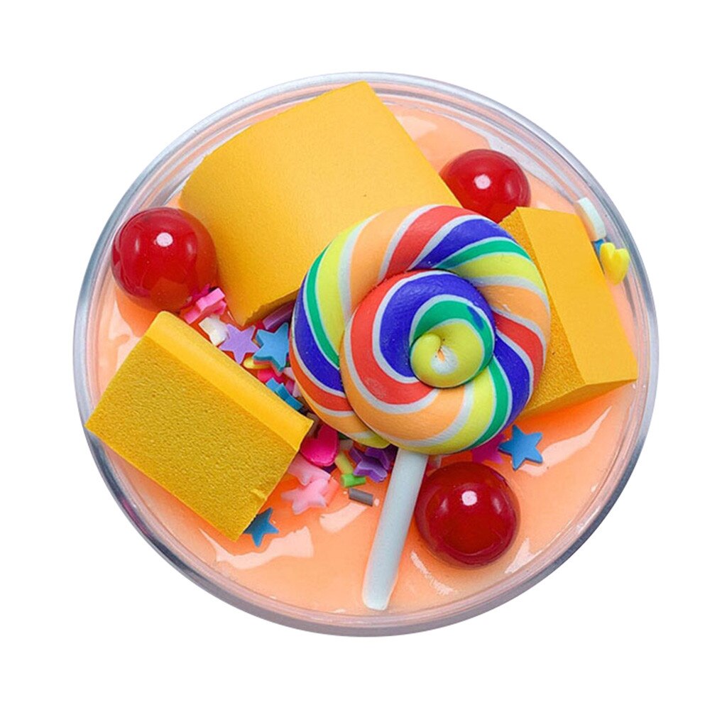 Nette Lutscher Butter DIY Schleim Spielzeug betonen Linderung freundlicher Lustige Spielzeug ÜSpund freundlicher Kreative Fähigkeit детские игрушки