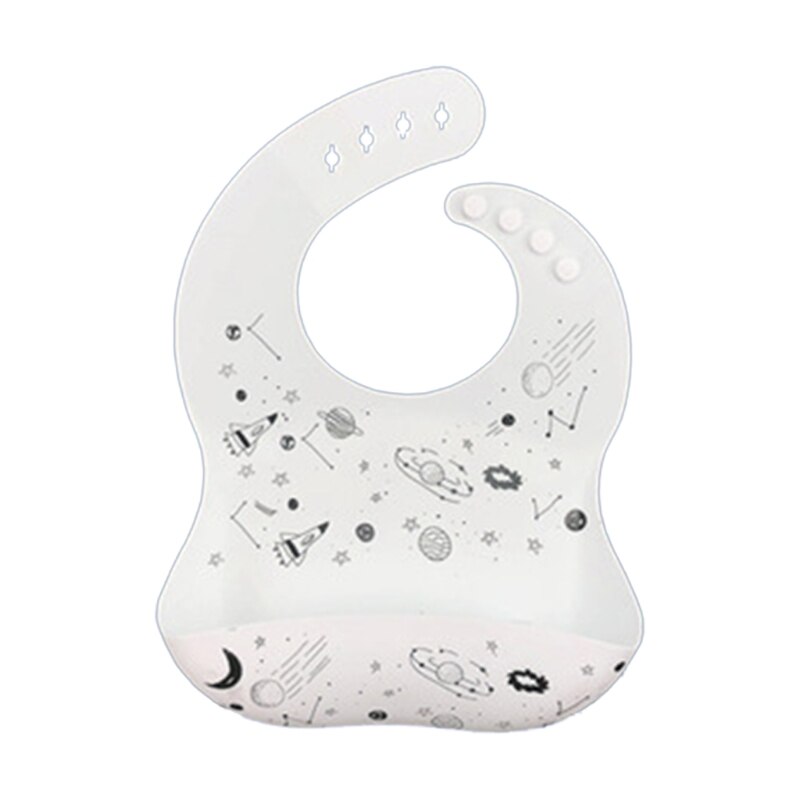 Bebê grau alimentício silicone babadores à prova dnewborn água recém-nascidos meninos meninas alimentação saliva toalha: 6