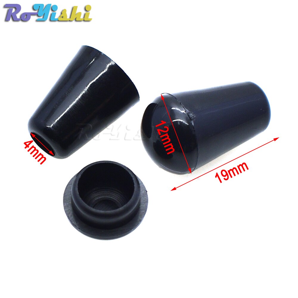 10 stks/pak Bell Stopper Met Deksel Cord Ends Lock Stopper Plastic Black Toggle Clip