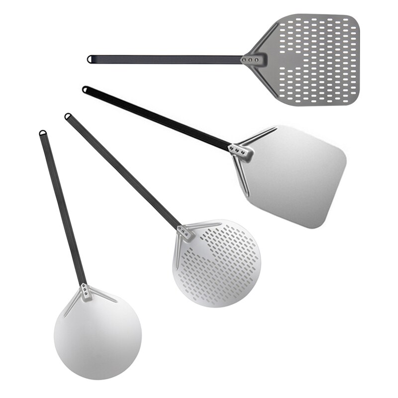 12 14 inch aluminum pizza shovel long handle pastry tool pizza shovel spatula cake baking flipper