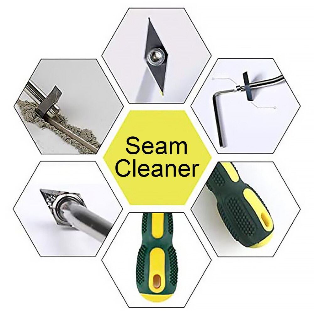 Ceramic Tile Gap Drill Bit Tile Grout Remover for Floor Wall Seam Cement Grout Cleaning Tools Construction Tool