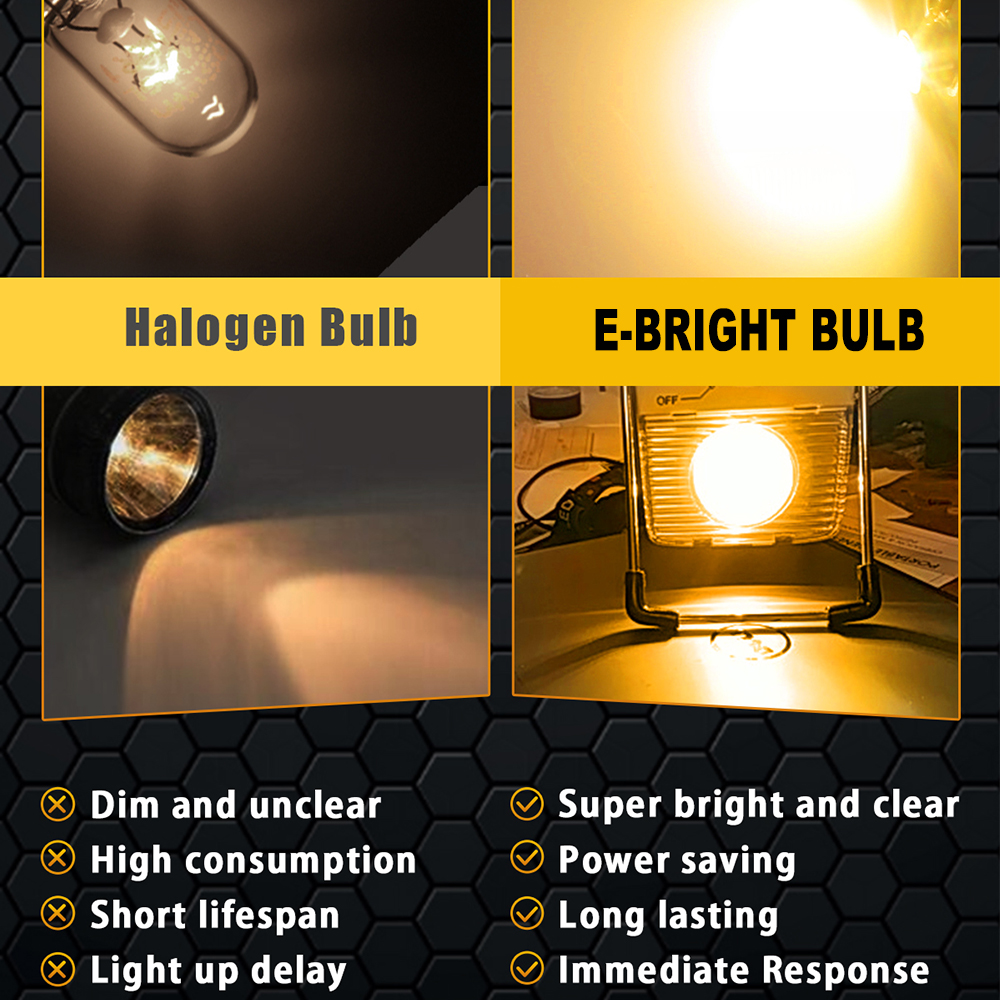 2-Piece 3W P13.5S Mag Light LED Bulb Cells Maglite Flashlight Bulb Torch LED Converter Maglite Bulbs 6v 12v 18v 24v Light Bulb