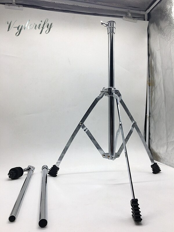 Support de support de triangle-tambour toute la taille cymbale pour la percussion de jeu de batterie