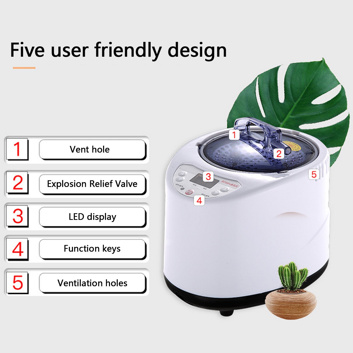 2.6l sauna damper pot generator damp spa pot maskine med fjernbetjening til hjemmet stor sauna damper kropsterapi eu stik