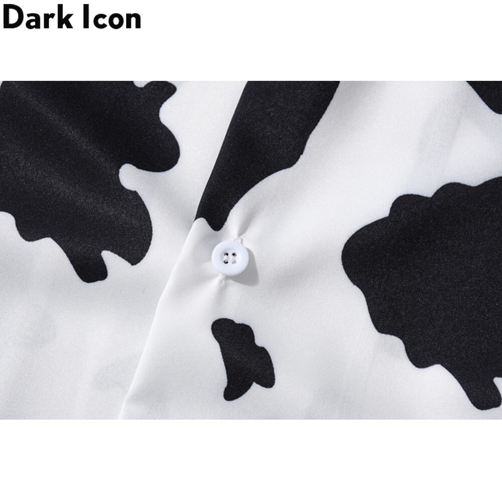 Dark Icon Printed Light Weight Hawaiian Shirt Men Summer Beach Men's Shirts Street Shirts Man Male Top