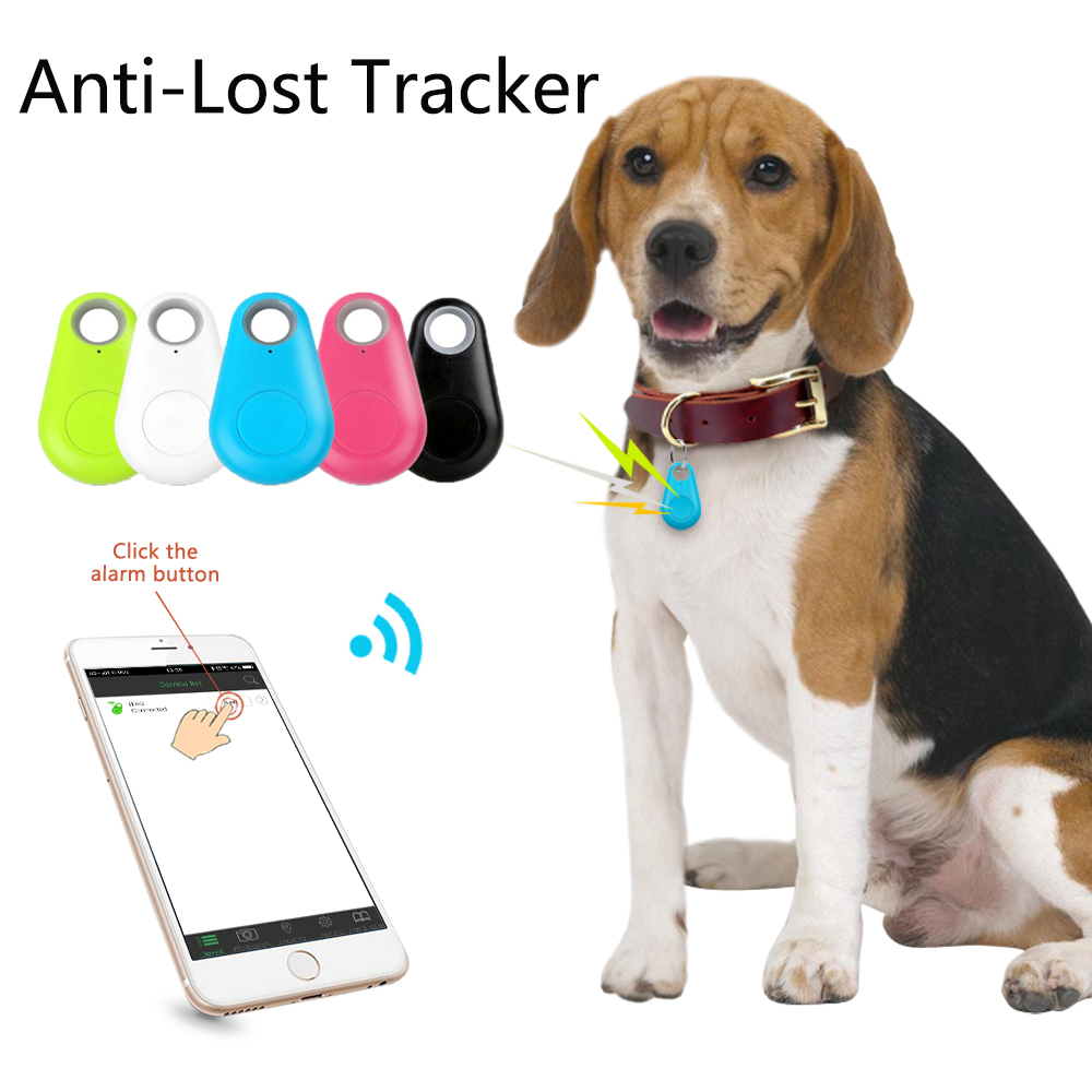 Huisdier Smart GPS Mini Anti-Verloren Tracker Waterdichte Bluetooth Locator Tracer Voor Kinderen Hond Kids Auto Portemonnee Sleutel Kraag accessoires
