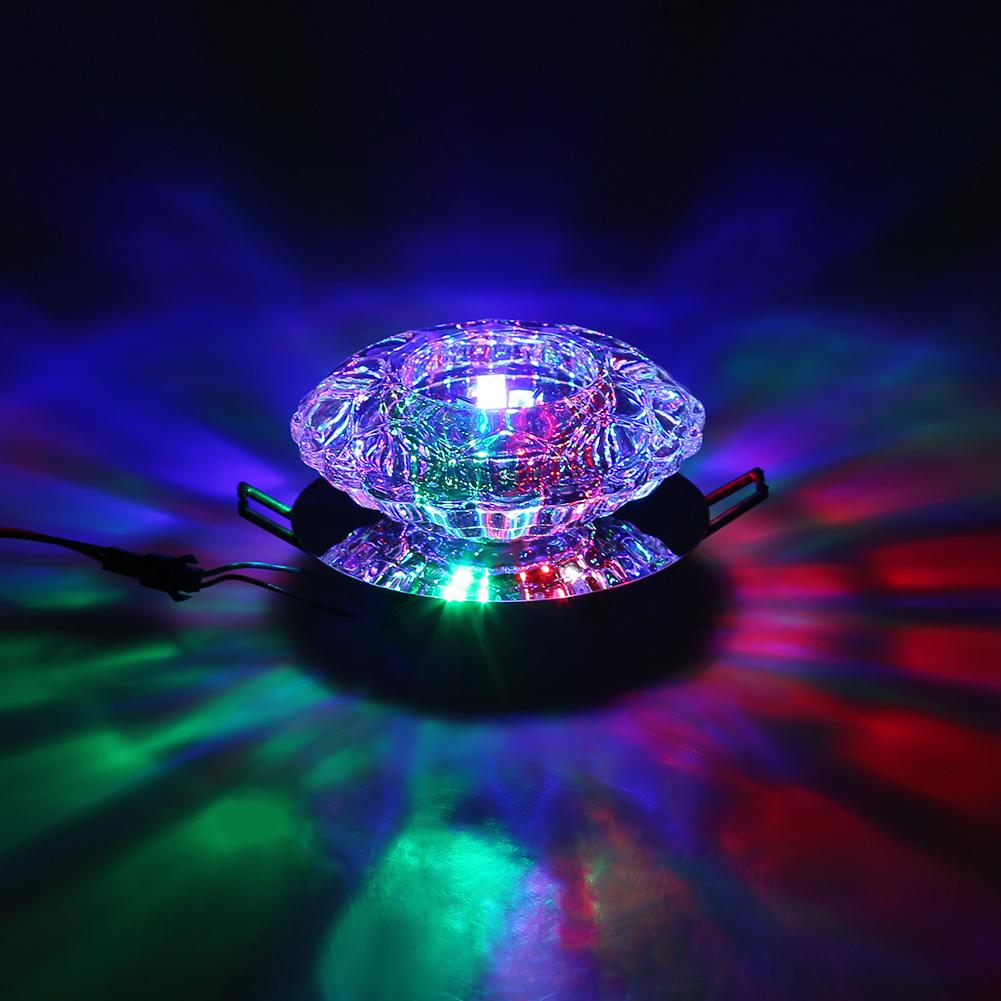 Decke Lichter 3W RGB Decke Einbau Moderne LED Leuchte Lampe Stelle Licht Hause Flur Dekoration Dimmbare