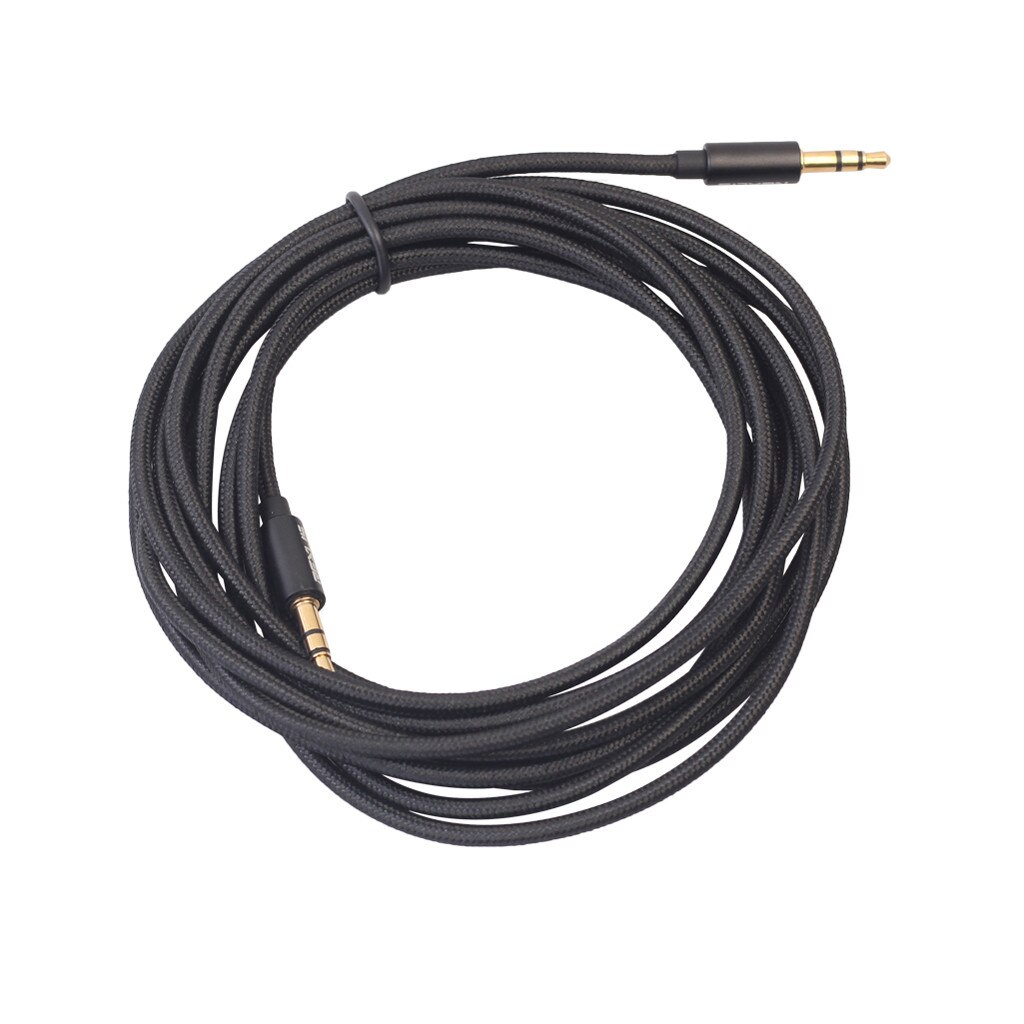 1/1.8/3/5/7.6/10M 3.5Mm Jack Audio Kabel Doek Aux Voor Iphone Auto Hoofdtelefoon Speaker Draad Snoer Voor iphone Voor Samsung