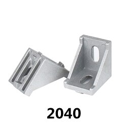 Industriële Hoek Code Haakse 90 Graden Vaste Aansluiting Hoek Aluminium Dikke Aluminium Profiel Accessoires 2040 Alumi: Default Title