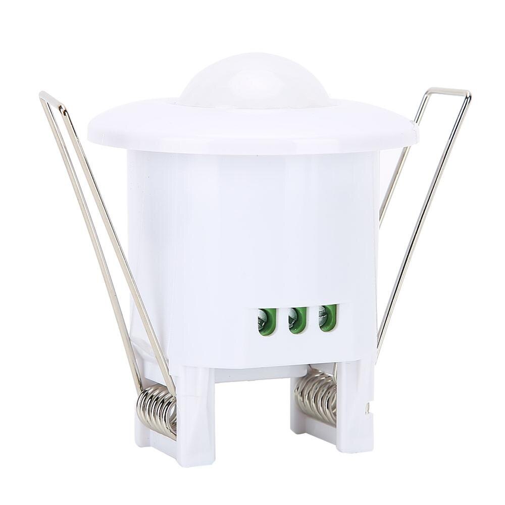 Mini Infrarood Motion Sensor Switch 360 Graden Pir Detectie Verzonken Plafond Bezetting Motion Sensor Detector Lamp Licht Schakelaar