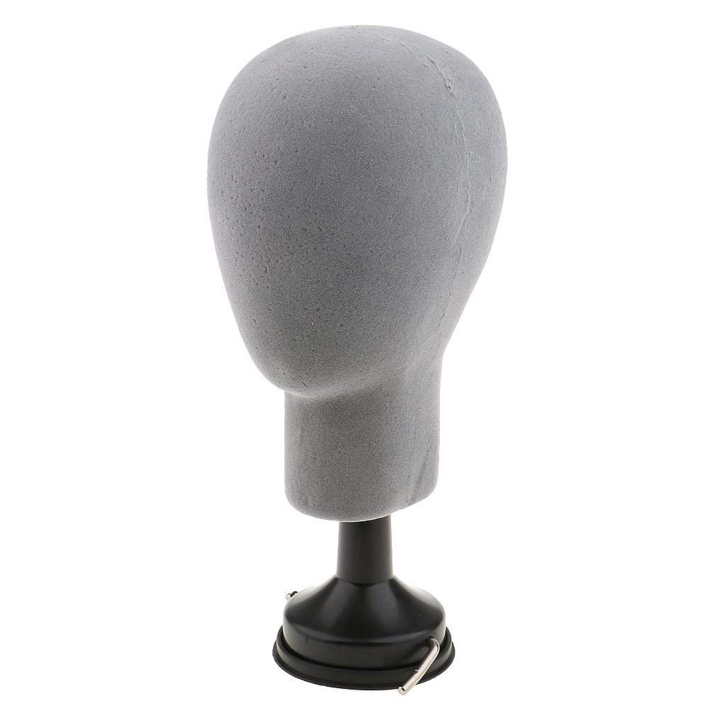 37cm Basis Platte Styropor Mannequin-kopf Modell Perücken Kappen Brillen Anzeige Stand Halfter