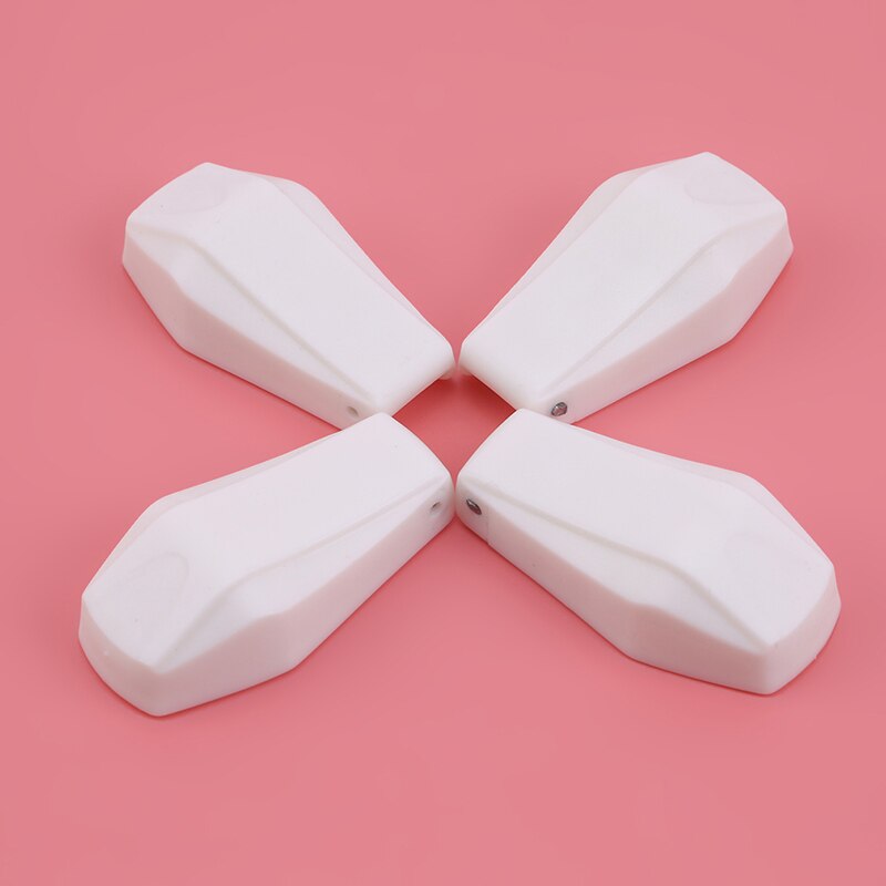 Lade Clip Kid Finger Protector Jammers Deurstopper Pinch Guard Baby Veiligheid Thuis Slaapkamer Veiligheid Deurstopper 4 Stks/set: white
