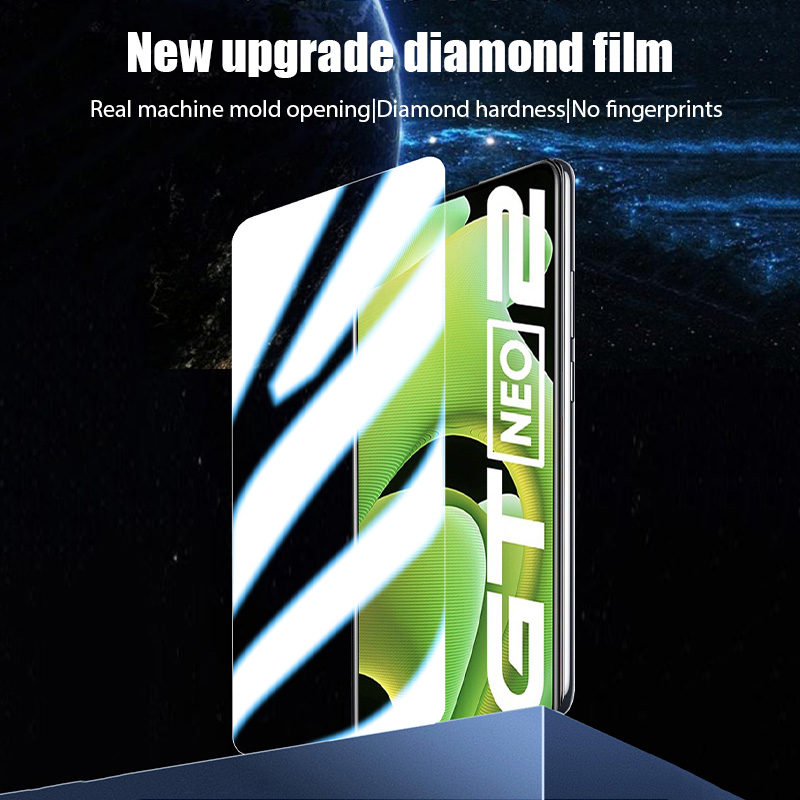 3 Stück HD voll Startseite gehärtetes Glas für Realme 10 11 9 Profi Plus 12 8 9i 8i Displayschutzfolie