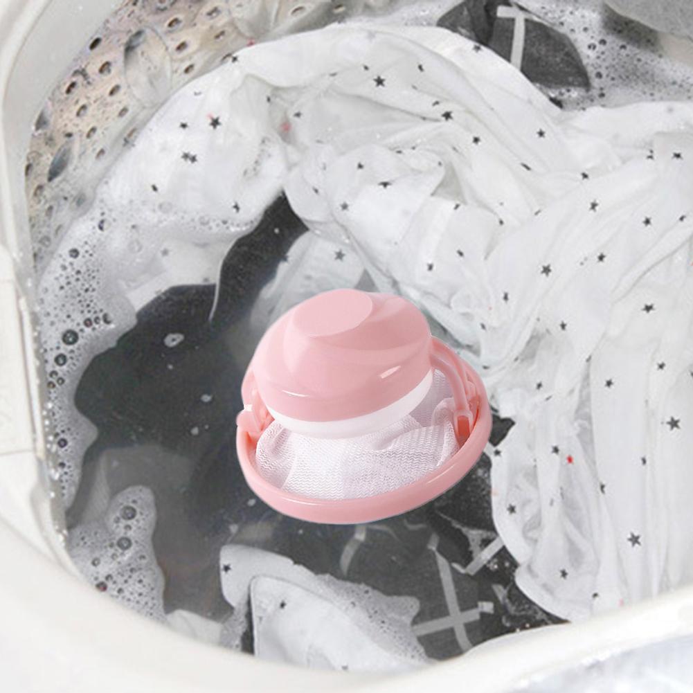 Reusable Top Loader Washing Machine Handy Lint Trap Debris Filter Mesh Pouch Remover Hair Catcher Washer