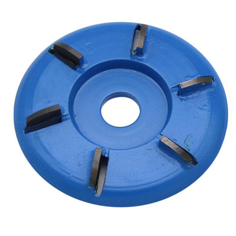 Herramienta para amoladora angular, cortador para esculpir madera con 3 dientes de potencia curvada