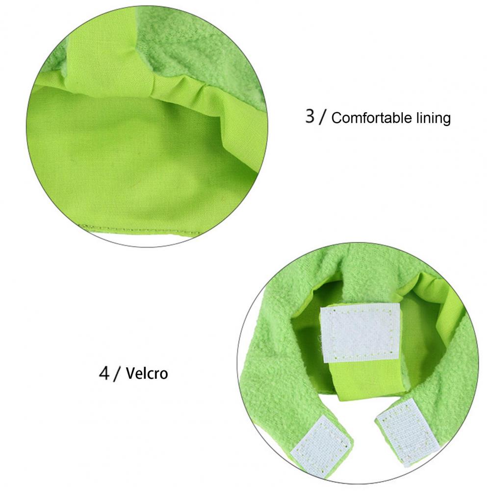 Kikker Vorm Leuke Papegaai Outfit Winter Jas Warme Gezellige Hooded Vogel Kleding Levert