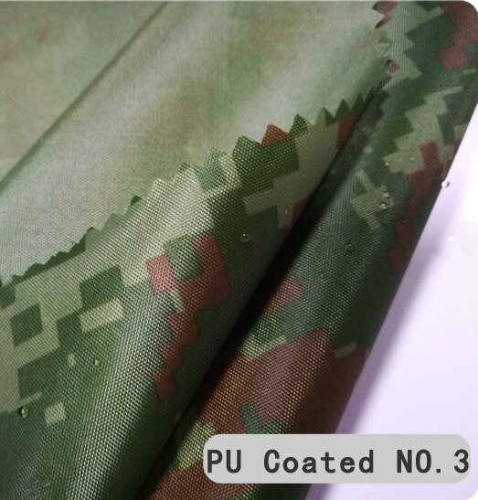 Størrelse 1*1.5 meter bredde camouflage oxford stof trykt sølv eller pu vandtæt klud udendørs telte, bilovertræk stof solskærm: Pu   no 3