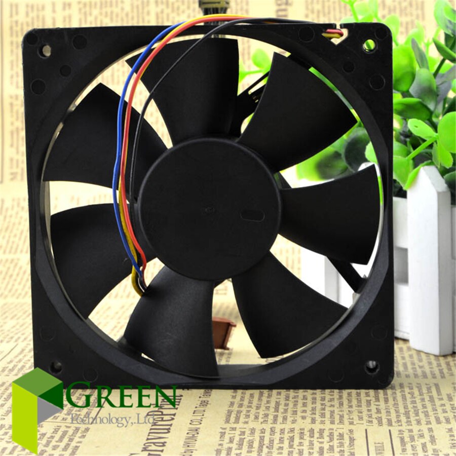 De Originele DA12025B12L 120Mm 1225 12025 120*120*25Mm 12*12*2.5Cm Chassis ventilator Met Kogellager 12V 0.3A 4PIN