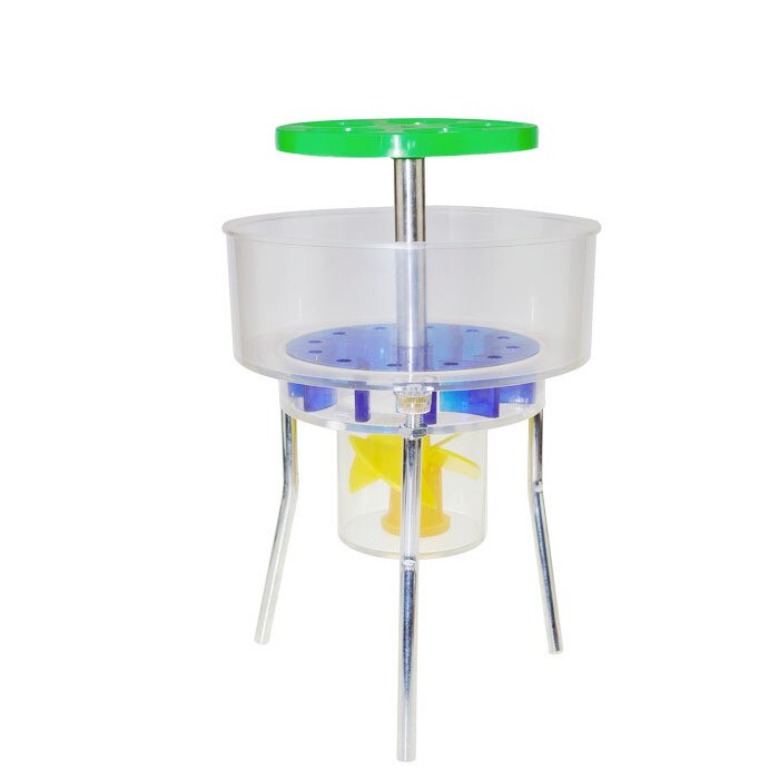 Modelos de hidroturbina, estructura de turbina de agua y principio de funcionamiento, demostración física, ayudas para enseñanza, tipo de impacto de flujo Axial