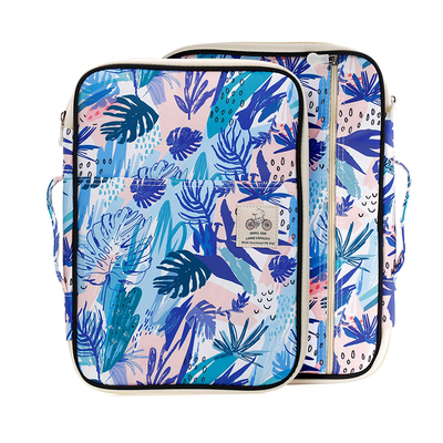 Nylon multifunktionel  a4 mappe dokumenttaske business dokumentmappe opbevaring organisator taske papirvarer skole kontorartikler: Jungle