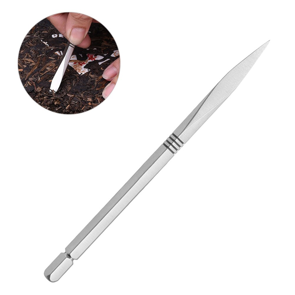 Stainless Steel Tea Needle Delicate Tea Cutter Puer Tea Cutter Tea Ceremony Accessories Crafts for Home Tearoom Store
