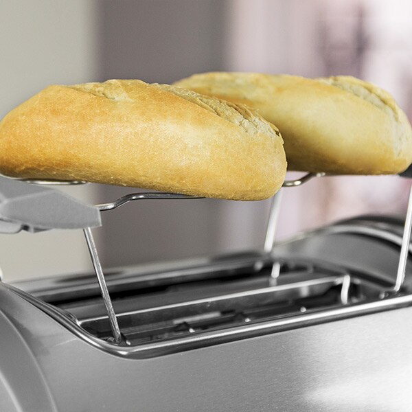 Cecotec-tostadora de acero 2S 3035, 800W