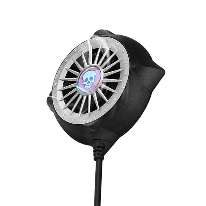 Phone Cooler Cooling Fan Mobile Phone Radiator For IPhone Samsung Xiaomi Portable Phone Cooler For IOS Android Game Huawei: Default Title