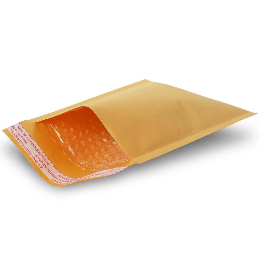 10 st /15 storlekar kraftbubbelkuvert papper vadderade postförpackningar förpackning kuvert postförsändelse kurir postlagring kuvert