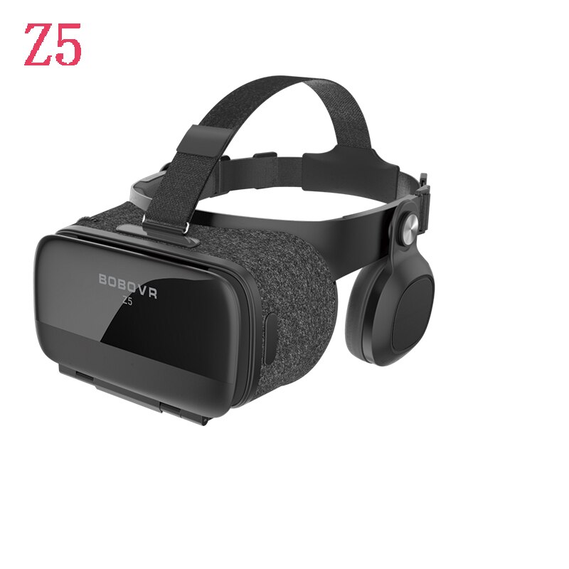 VR BOBO Z4 Z5 Glasses Goggles Box Headset Earphone Virtual Reality 3D Helmet Video Bluetooth Movia Controller: Z5