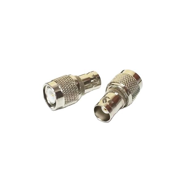 1Pc Tnc Male Plug Naar Bnc Vrouwelijke Jack Rf Coax Adapter Converter Rechte Vernikkelde