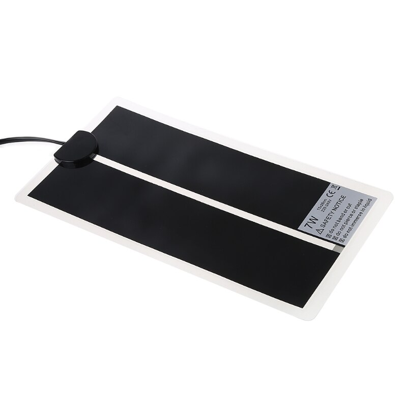 Verstelbare Temperatuur Huisdier Verwarming Warmer Amfibieën Bed Mat 220-240V Eu Plug