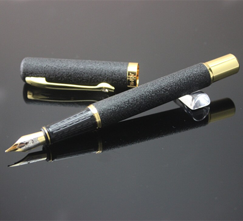 DIKA WEN metal Fountain Pen school office supplies stationery Pens For Writing school ink fountain pen: O