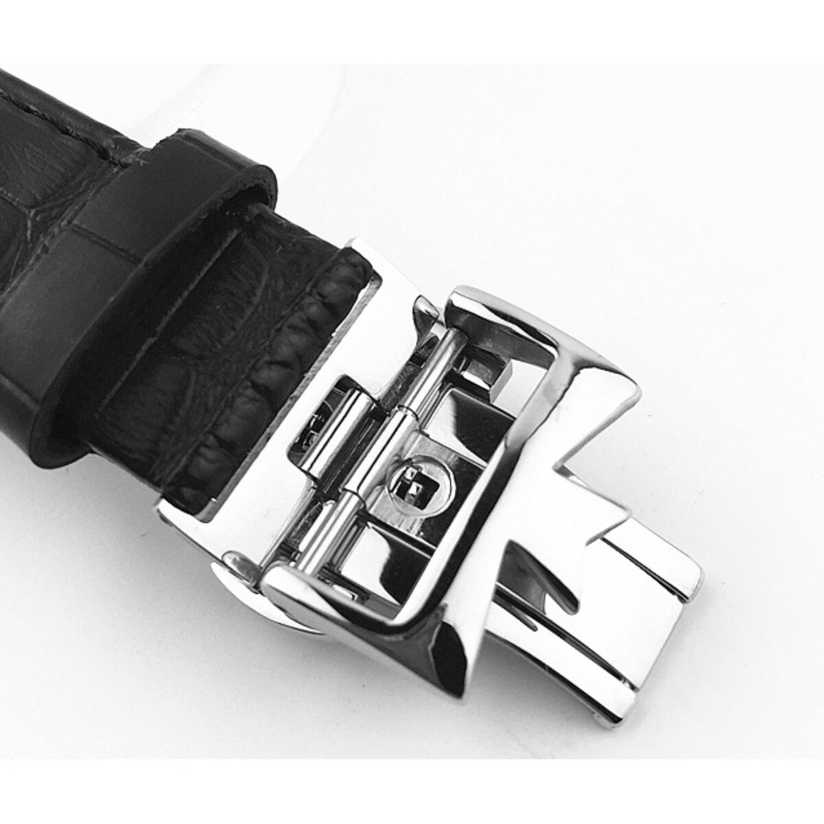 Watchband Clasp For Watch Band 18mm 20mm Butterfly Buckle Stainless Steel Clasp Strap Solid Belt Double Push Button Buckle Clasp