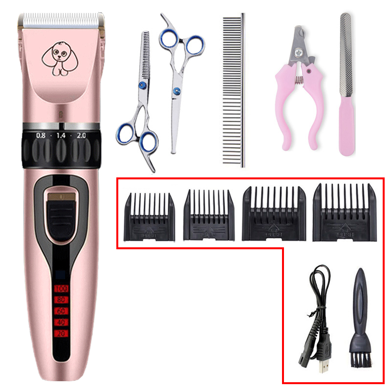 Pet Clipper Voor Honden Tondeuse Elektrische Hond Clipper Kat/Konijn Grooming Tool Haar Machine Remover Kapsel Voor Dieren: R-Power New A
