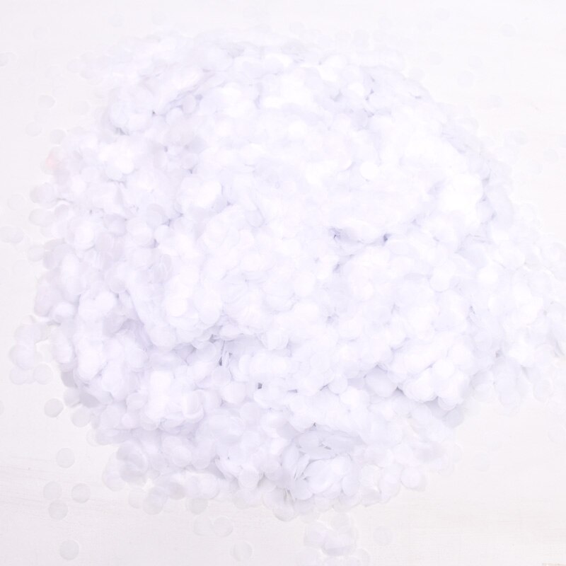 30g pastell konfetti papper konfetti pastell regnbåge enhörning födelsedagsfest dekoration bröllop baby shower kön avslöja servis: 8 vita