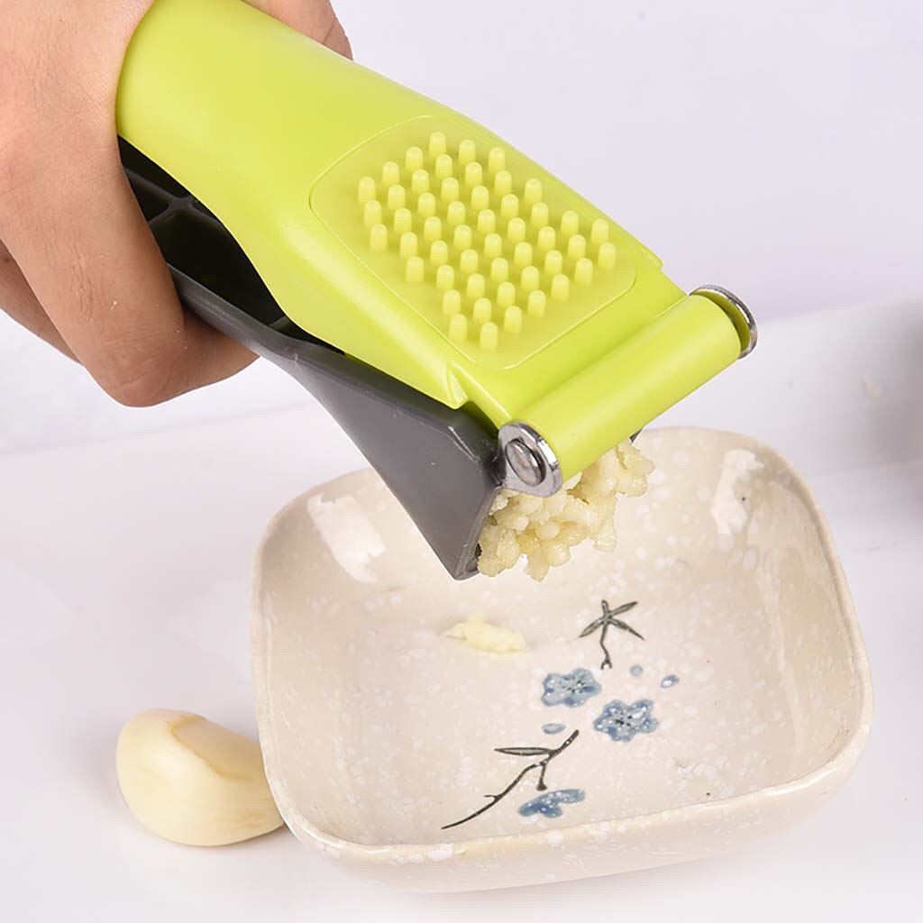 Kitchen Stainless Steel Hand Press Shredder Pat Punch Press Garlic Onion Ginger Handheld Ginger Garlic Mincer Tools#2