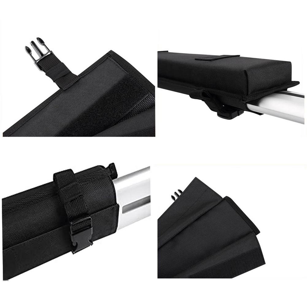 Universal Car Roof Rack Cross Bar Soft Roof Bar Space Saving Easy To Install Luggage Frame Suitable For Cars With Roof Beams