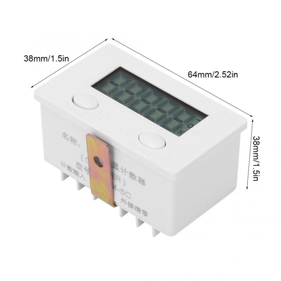 5 Digit Digital Counter 0~99999 LCD Display Electronic Tally Counter contador Electronic Counter