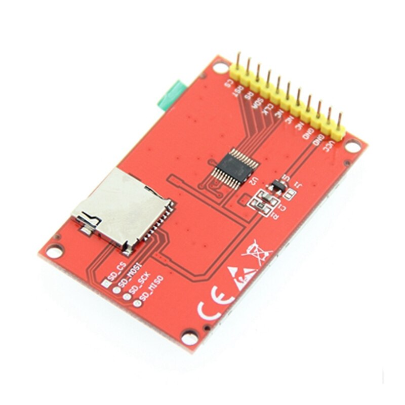 2,0 pulgadas SPI serie módulo TFT LCD 176X220 pantalla controlador ILI9225 para Arduino