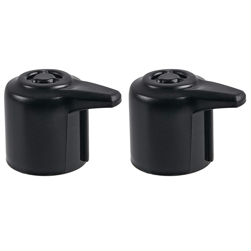 2pcs For Instant Pot Electric Pressure Cooker Exhaust Valve Accessories Matte Black Steam Valve Pressure Reducing Valve