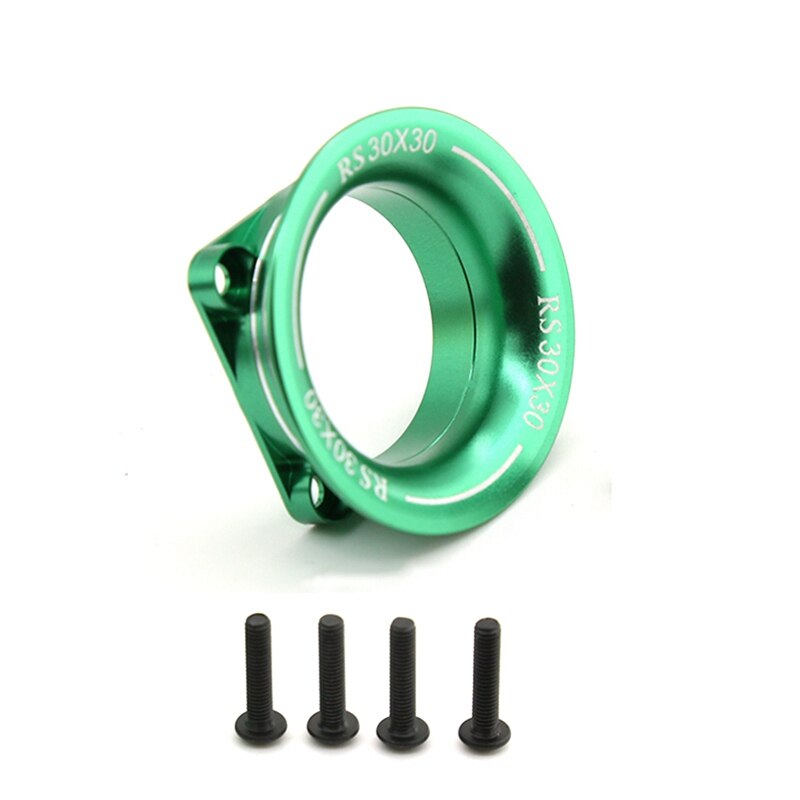 30X30 chłodzenie pokrywa wentylatora chłodzenie powietrzem kanał dla 540 550 3650 silnik/ESC chłodnica samochodowa 1/10 1/8 Sakura D3 D4 HSP HPI RC samochód: zielony