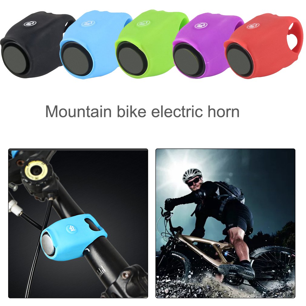 USB Rechargeable Battery Bicycle Bell 120db Waterproof Cycling Bike Bells Electric Horn Mini Portable Cycling Handlebar Bell